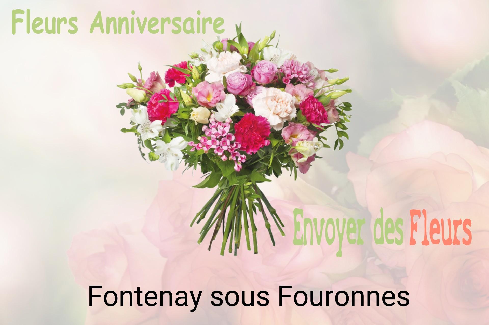 Bouquet de fleurs d’anniversaire livré à Fontenay-sous-Fouronnes