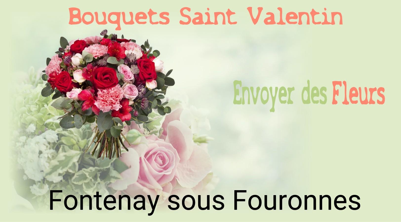 Roses de Saint-Valentin livrées à Fontenay-sous-Fouronnes